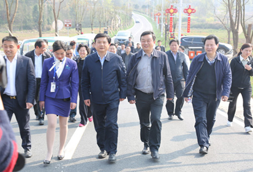 集团公司马董事长同市纪委辅导赴黄陂区实地调研扶贫攻坚工作-乐玩