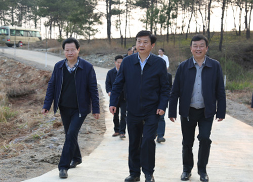 集团公司马董事长同市纪委辅导赴黄陂区实地调研扶贫攻坚工作-乐玩