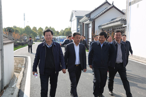 集团公司马董事长同市纪委辅导赴黄陂区实地调研扶贫攻坚工作-乐玩